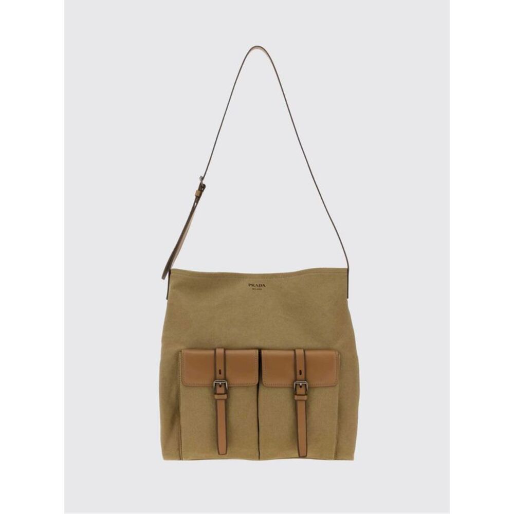 Prada Shoulder Bag Men Kaki